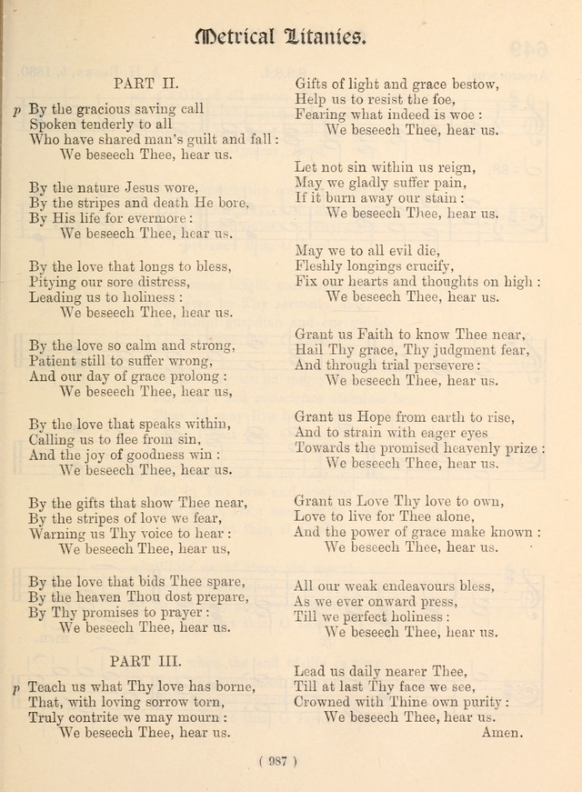 Church Hymns: with tunes (New ed.) page 987