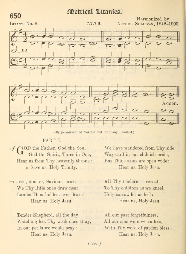 Church Hymns: with tunes (New ed.) page 990