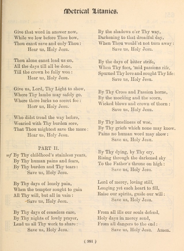 Church Hymns: with tunes (New ed.) page 991