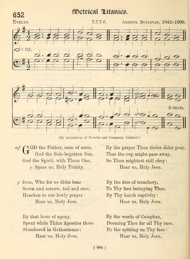 Church Hymns: with tunes (New ed.) page 994