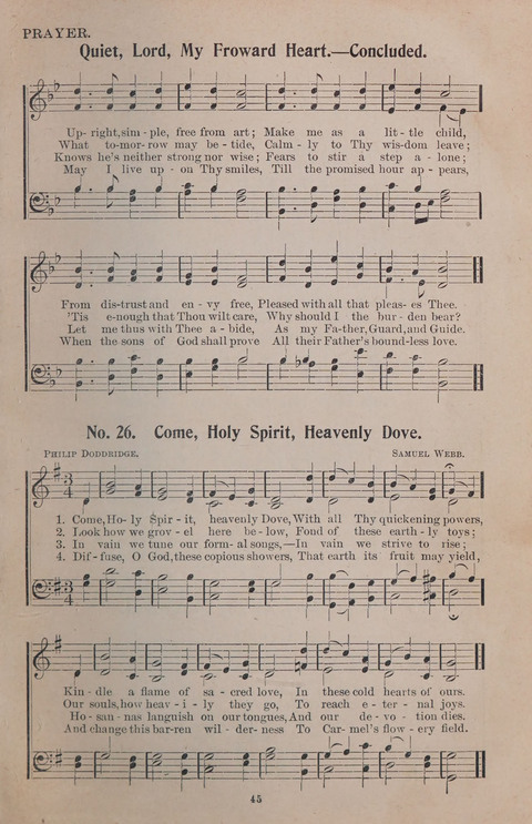 Christian Hymns: for the use of Young People