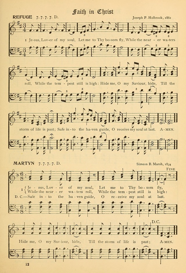 The Chapel Hymnal page 196