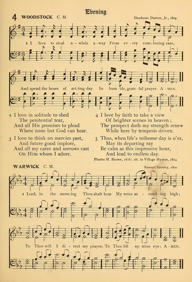 The Chapel Hymnal page 22