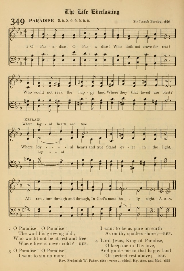 The Chapel Hymnal page 281