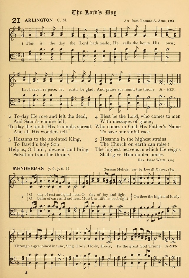 The Chapel Hymnal page 36