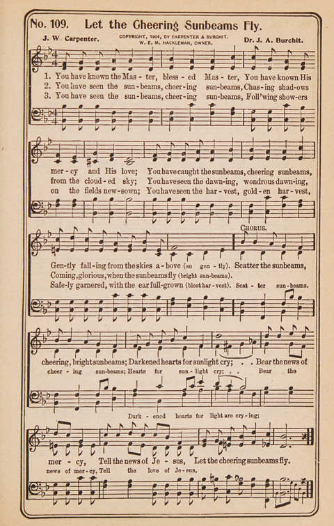 Coronation Hymns: for the Church and Sunday-school (with supplement) page 109