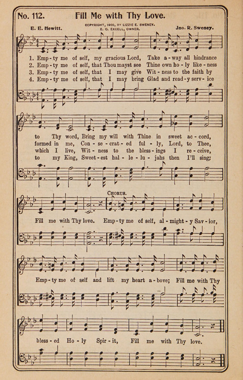 Coronation Hymns: for the Church and Sunday-school (with supplement) page 112