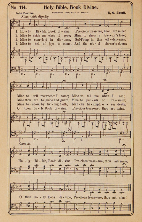 Coronation Hymns: for the Church and Sunday-school (with supplement) page 114