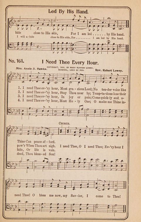 Coronation Hymns: for the Church and Sunday-school (with supplement) page 161