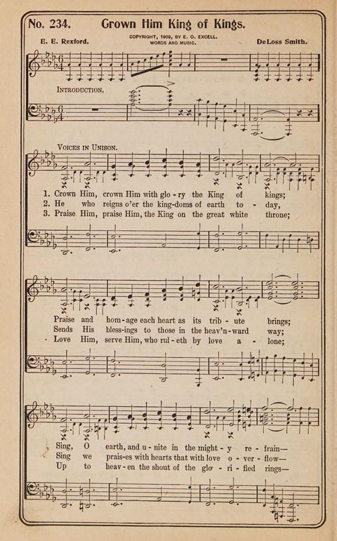 Coronation Hymns: for the Church and Sunday-school (with supplement) page 234