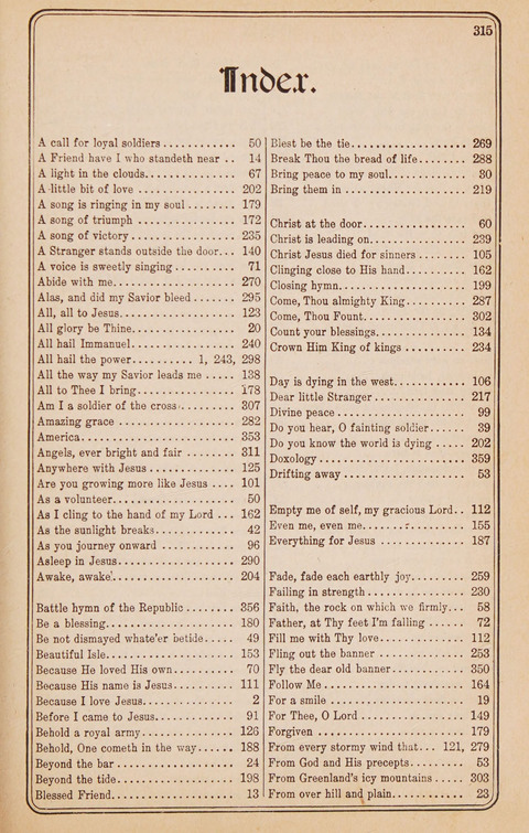 Coronation Hymns: for the Church and Sunday-school (with supplement) page 313