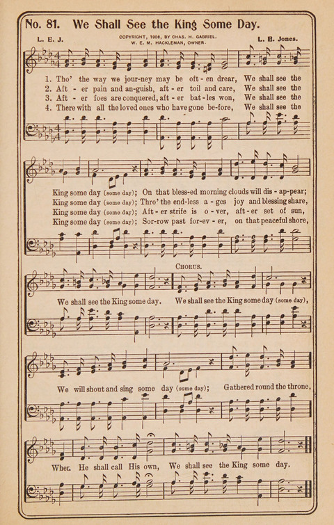 Coronation Hymns: for the Church and Sunday-school (with supplement) page 81