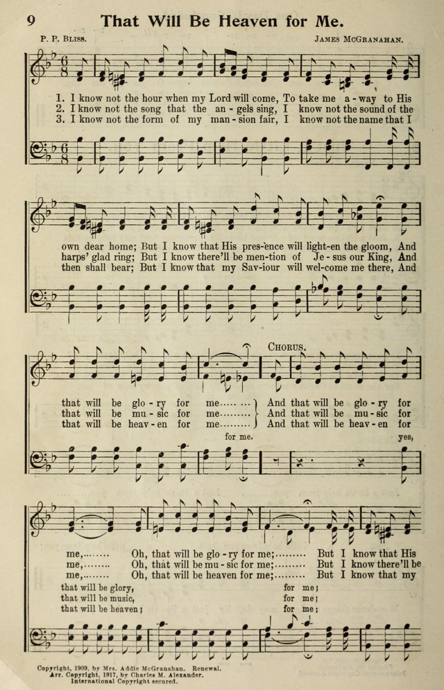 Conference Hymnal page 10