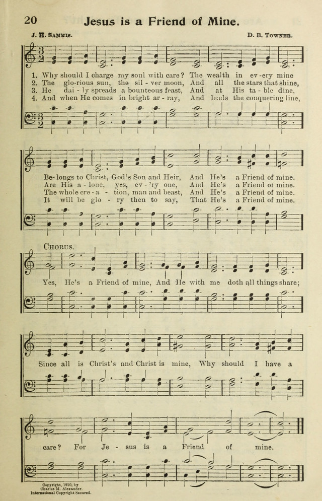 Conference Hymnal page 21