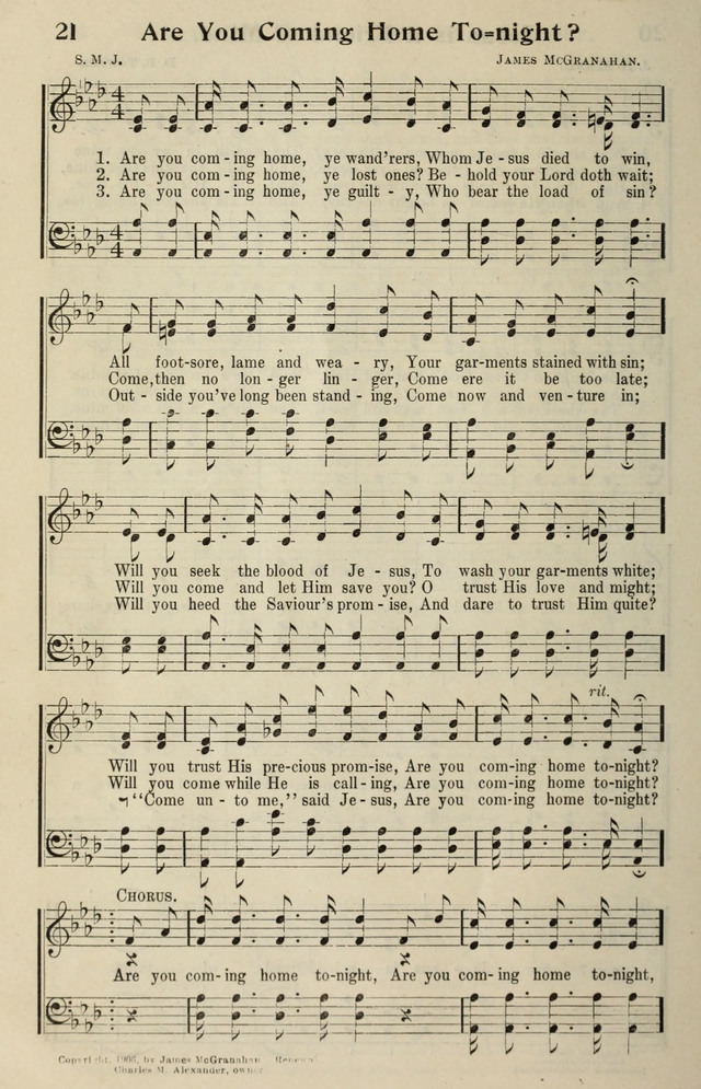 Conference Hymnal page 22