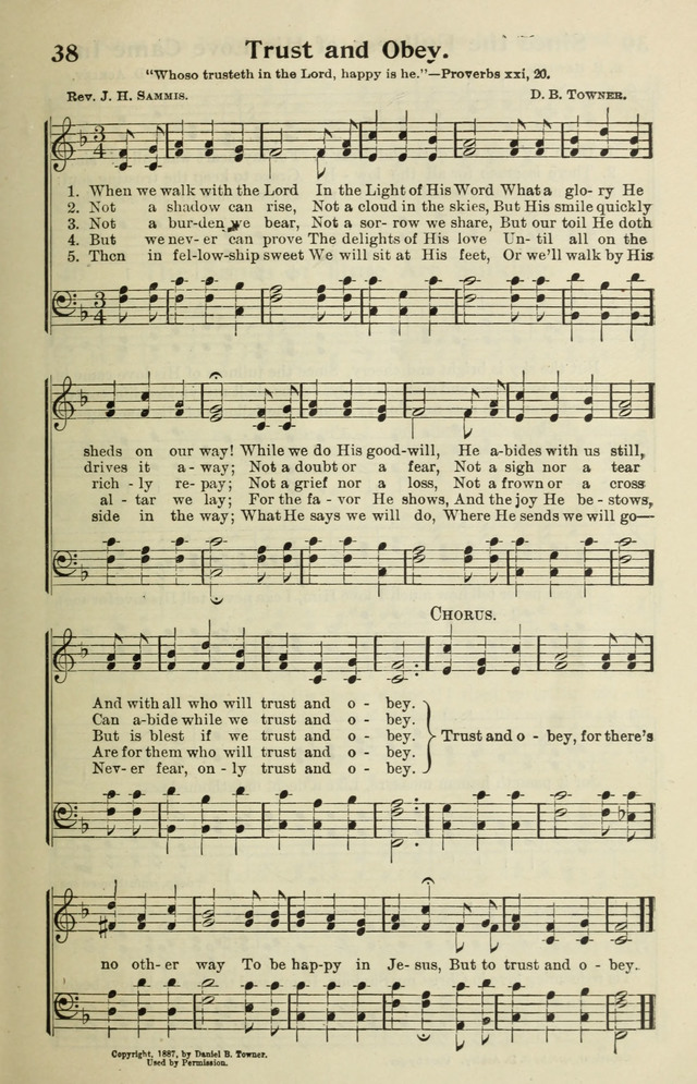 Conference Hymnal page 39