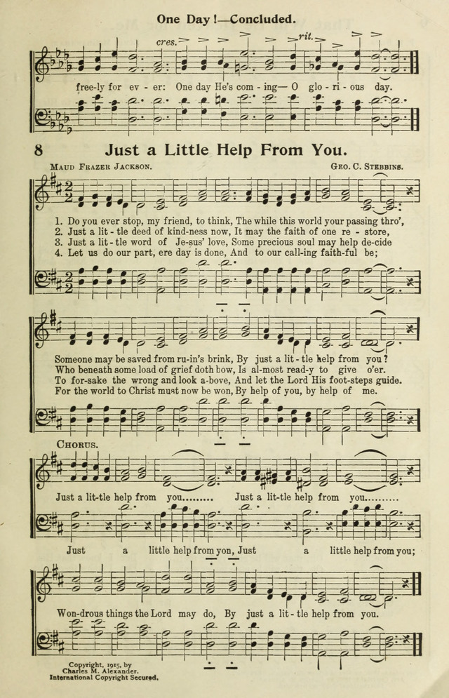 Conference Hymnal page 9