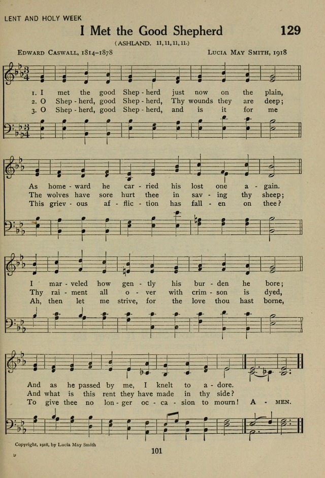 The Century Hymnal page 101