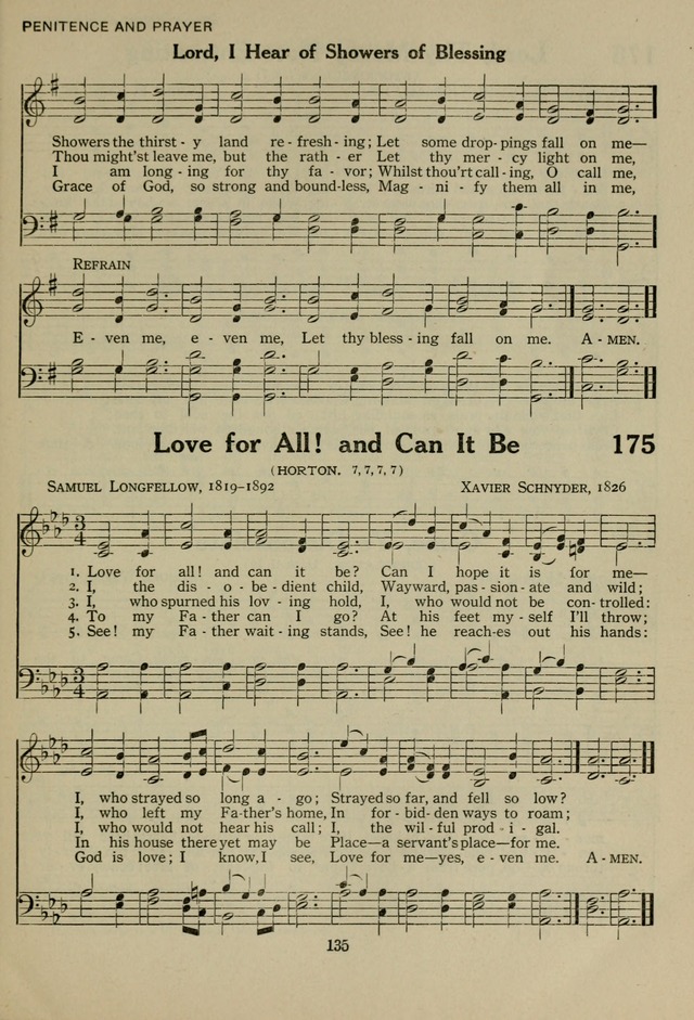 The Century Hymnal page 135