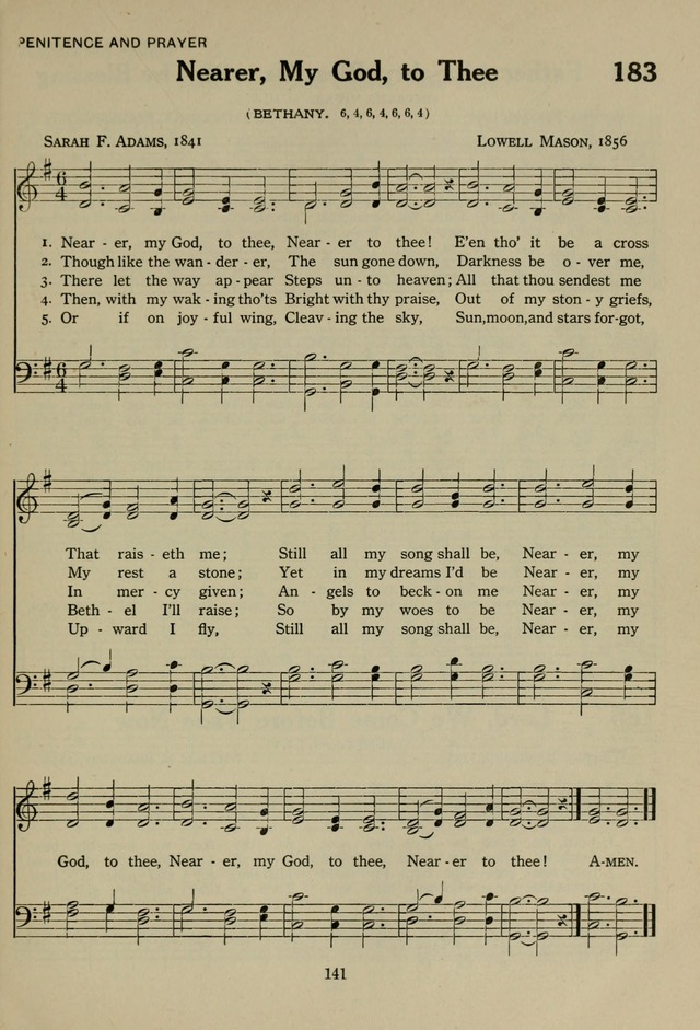 The Century Hymnal page 141