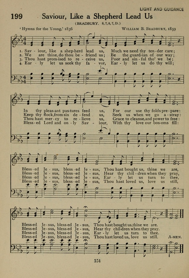 The Century Hymnal page 154