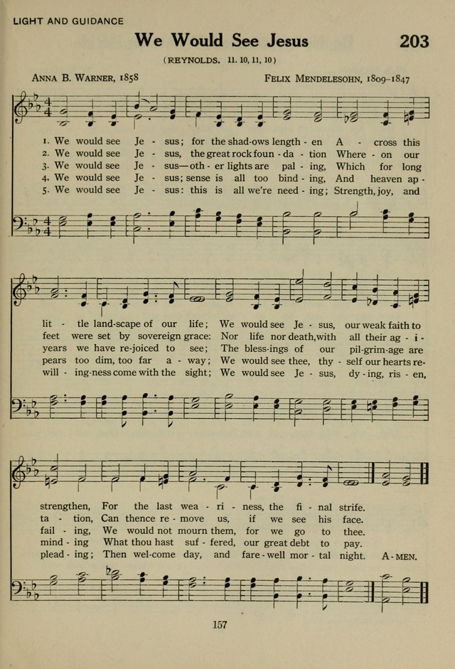 The Century Hymnal page 157