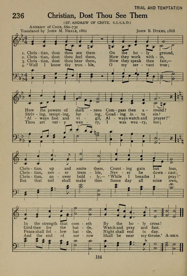 The Century Hymnal page 184