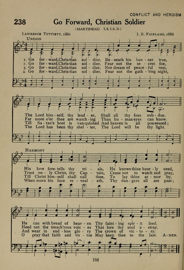 The Century Hymnal page 186