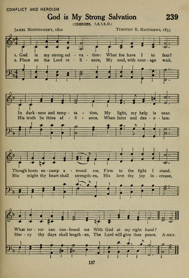 The Century Hymnal page 187