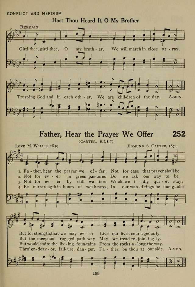 The Century Hymnal page 199