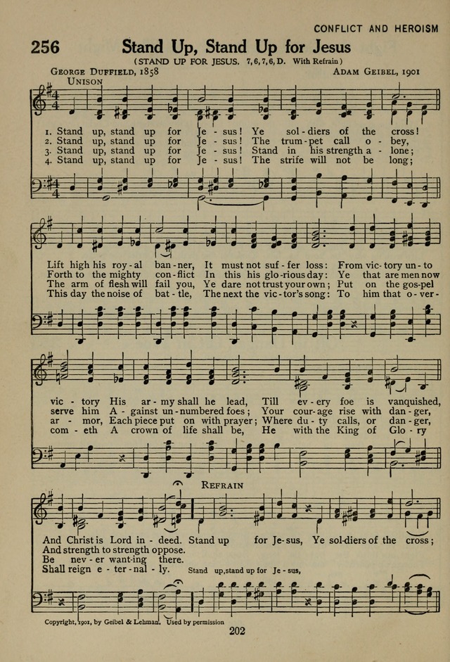 The Century Hymnal page 202