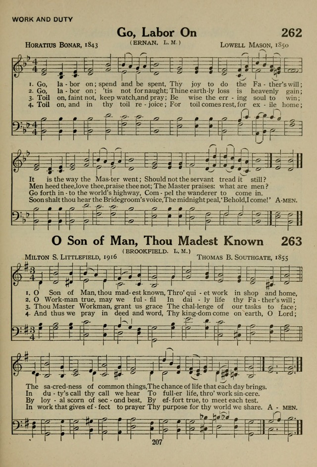 The Century Hymnal page 207