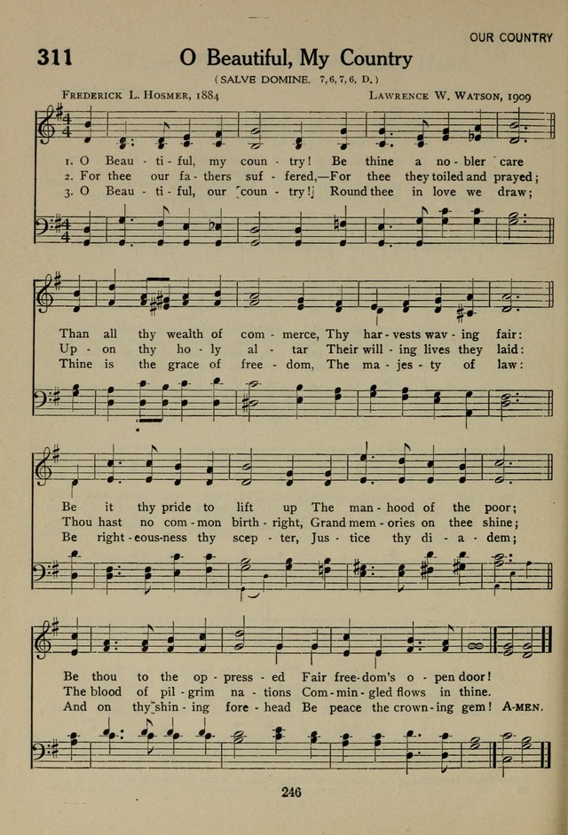 The Century Hymnal page 246