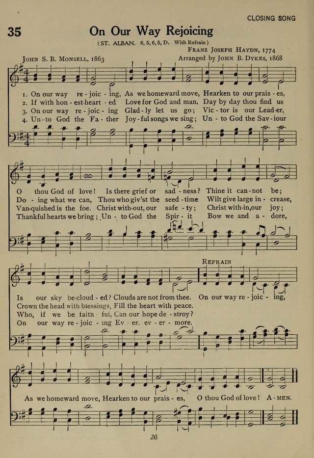 The Century Hymnal page 26