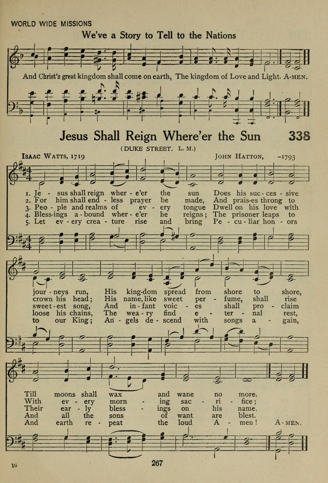 The Century Hymnal page 267