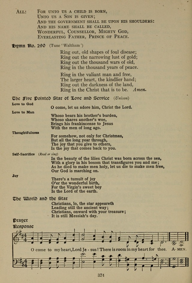 The Century Hymnal page 374