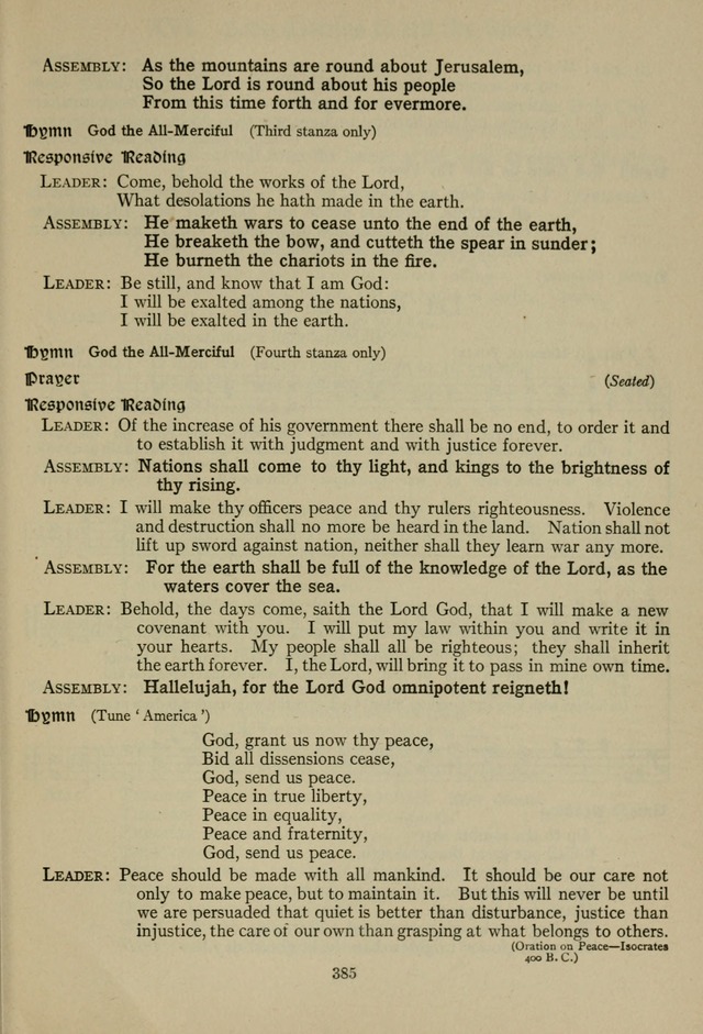 The Century Hymnal page 385