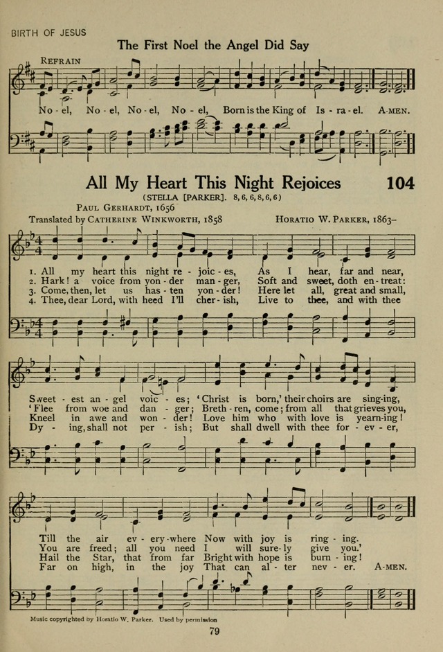 The Century Hymnal page 79