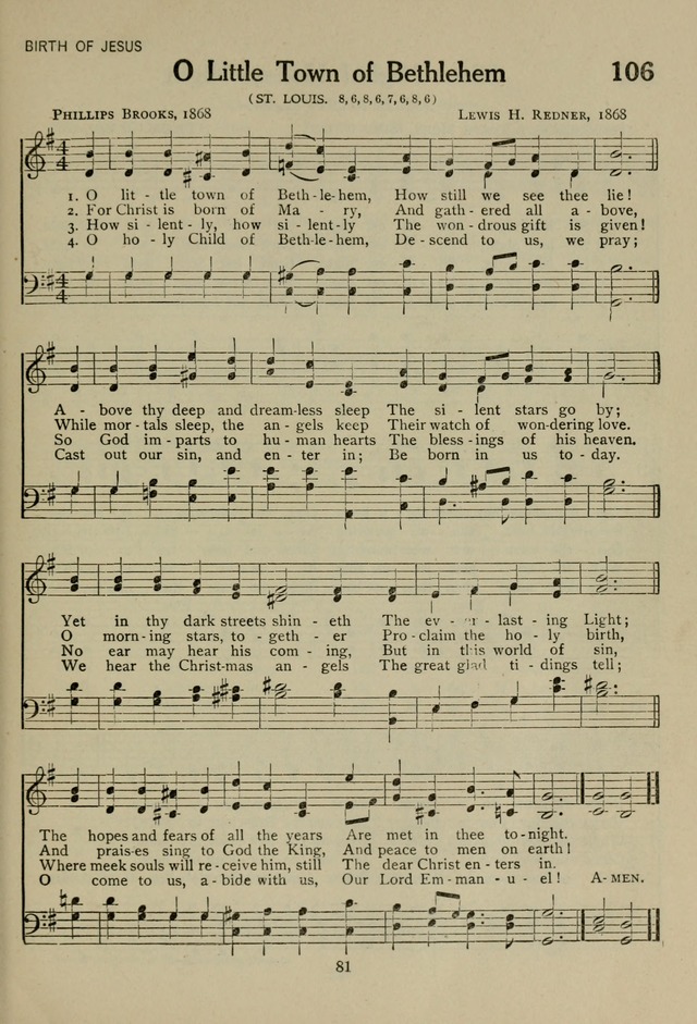 The Century Hymnal page 81