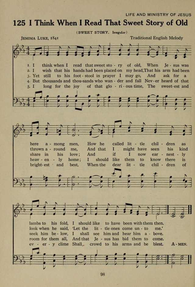 The Century Hymnal page 98