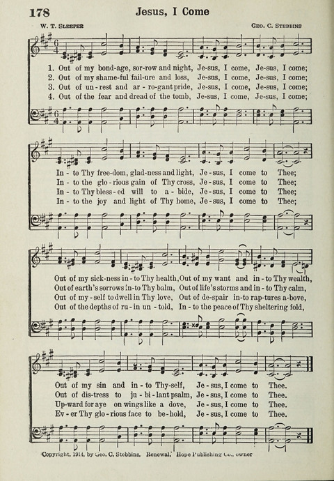 The Cokesbury Hymnal page 138