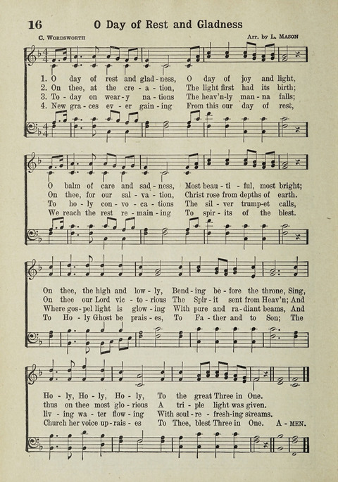 The Cokesbury Hymnal page 14