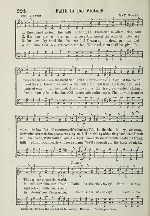 The Cokesbury Hymnal page 184