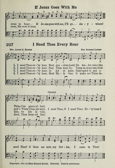 The Cokesbury Hymnal page 187