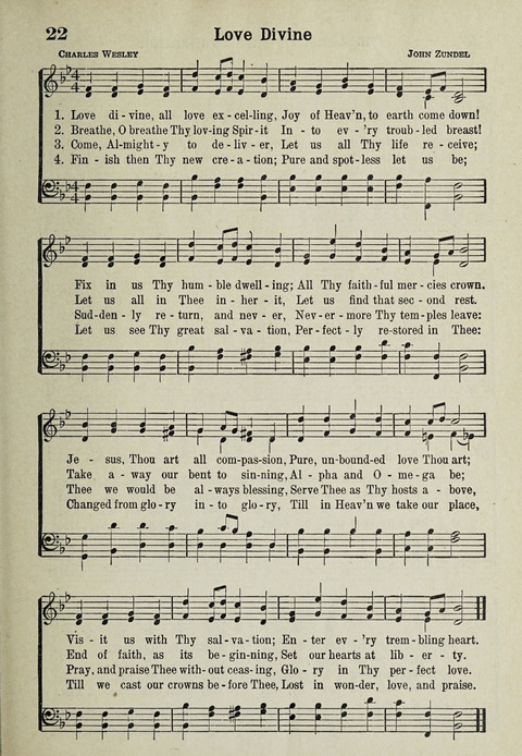 The Cokesbury Hymnal page 19