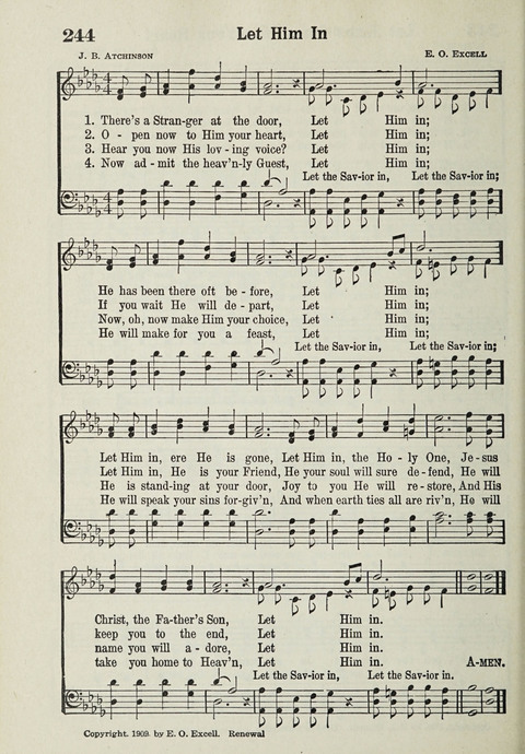 The Cokesbury Hymnal page 204