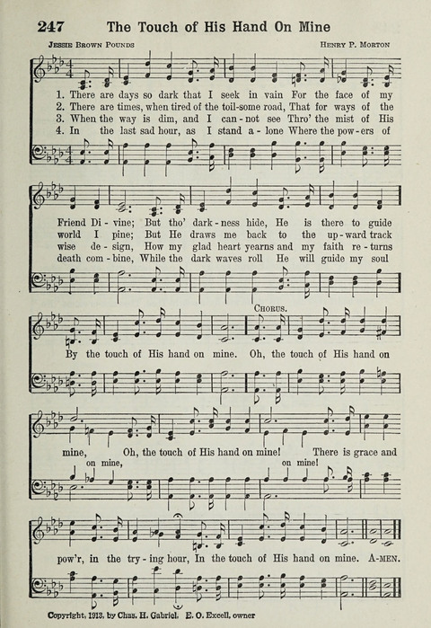 The Cokesbury Hymnal page 207