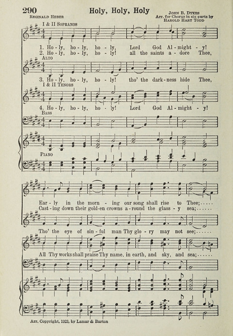 The Cokesbury Hymnal page 254