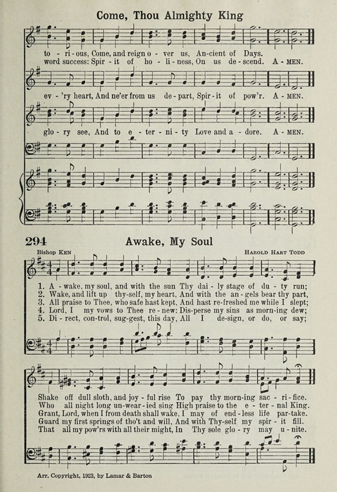 The Cokesbury Hymnal page 259