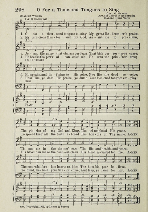 The Cokesbury Hymnal page 264